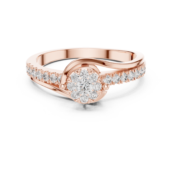 Cashmere Warmth lab grown diamond ring