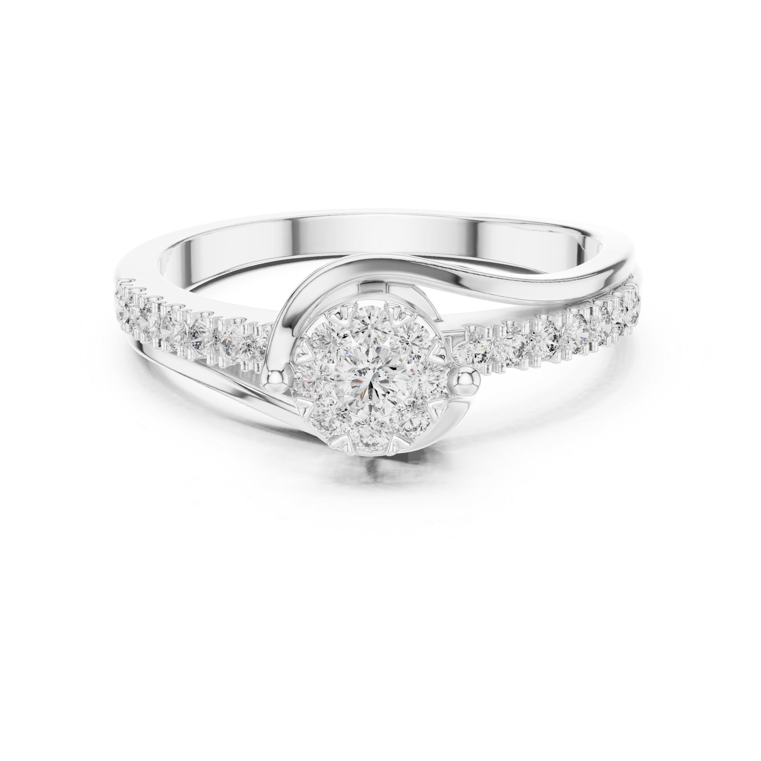 Cashmere Warmth lab grown diamond ring