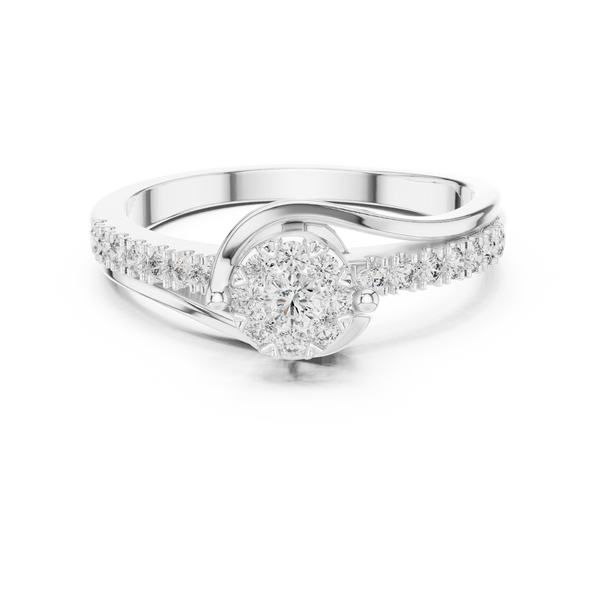 Cashmere Warmth lab grown diamond ring