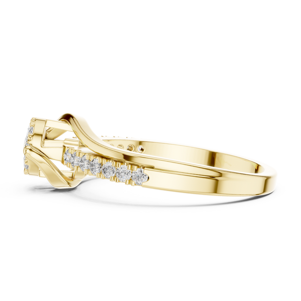 Cashmere Warmth lab grown diamond ring
