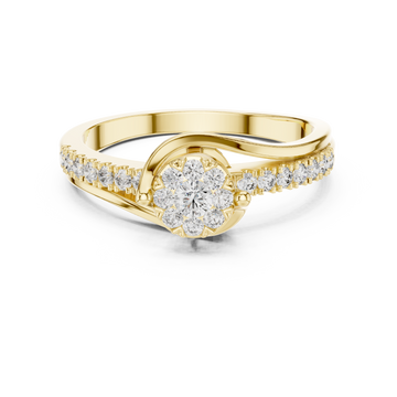 Cashmere Warmth lab grown diamond ring