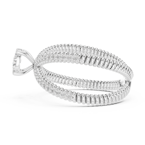 Gentle Stream lab grown diamond ring