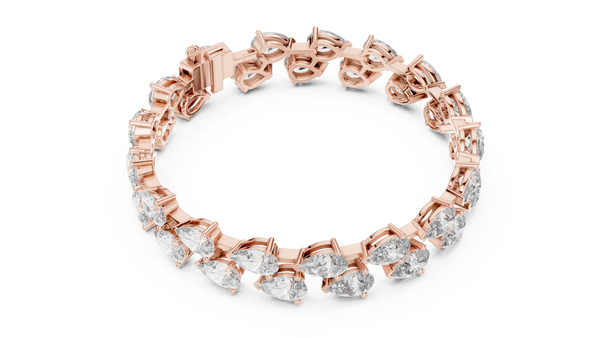 Glistening Micro Pave Lab grown diamond Bracelet