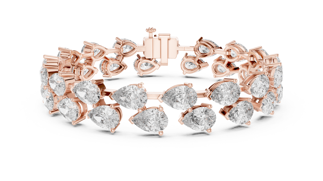 Glistening Micro Pave Lab grown diamond Bracelet