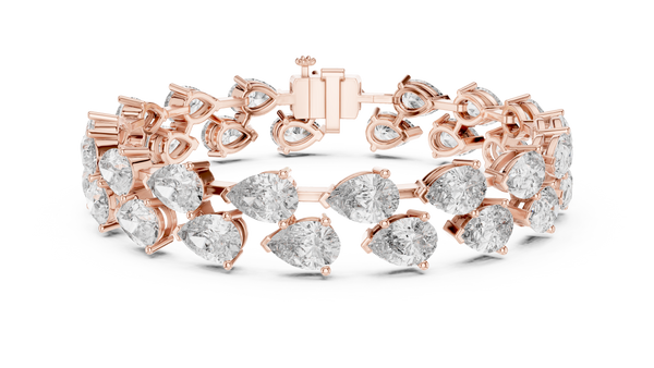 Glistening Micro Pave Lab grown diamond Bracelet