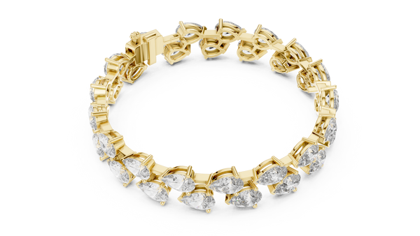 Glistening Micro Pave Lab grown diamond Bracelet