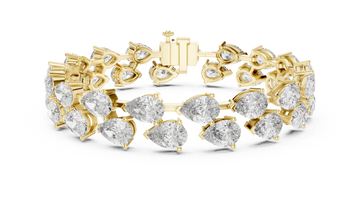 Glistening Micro Pave Lab grown diamond Bracelet
