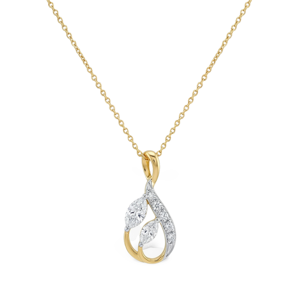 Fine Four Prong Lab Grown Diamond Pendant