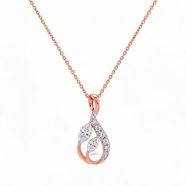 Fine Four Prong Lab Grown Diamond Pendant