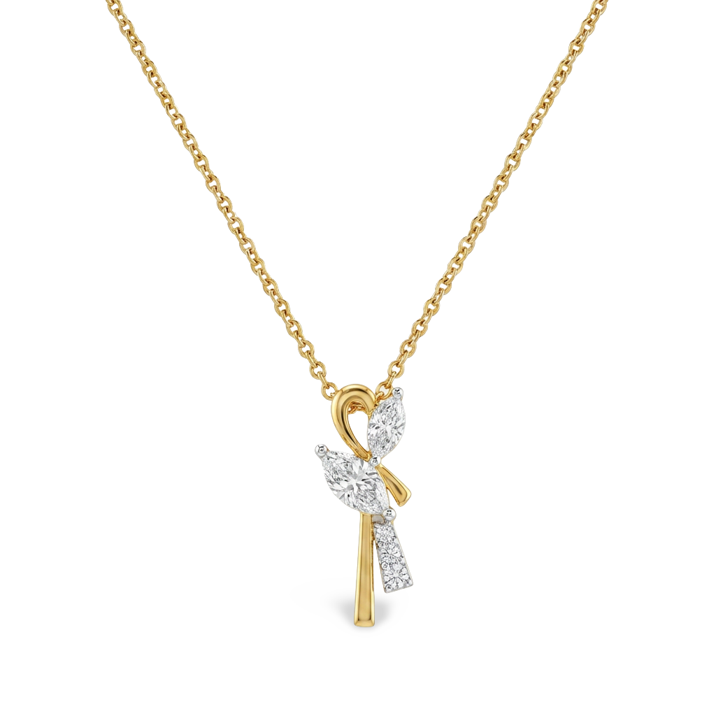 Eternal Love Knot Lab Grown Diamond Pendant