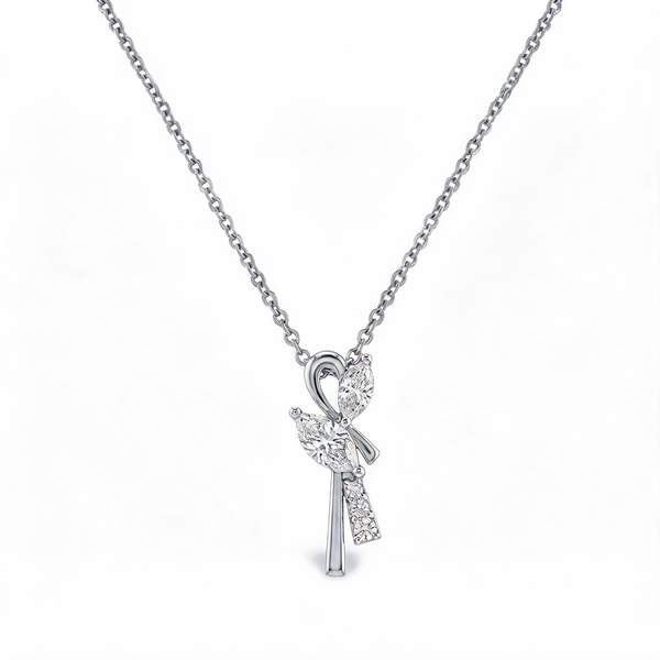 Eternal Love Knot Lab Grown Diamond Pendant
