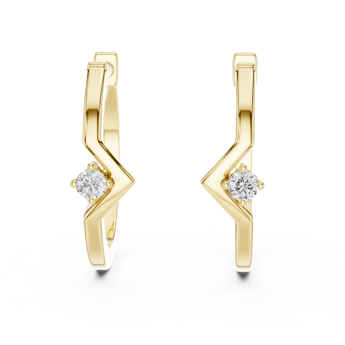 Triumphant Festive Lab Grown Diamond Earrings
