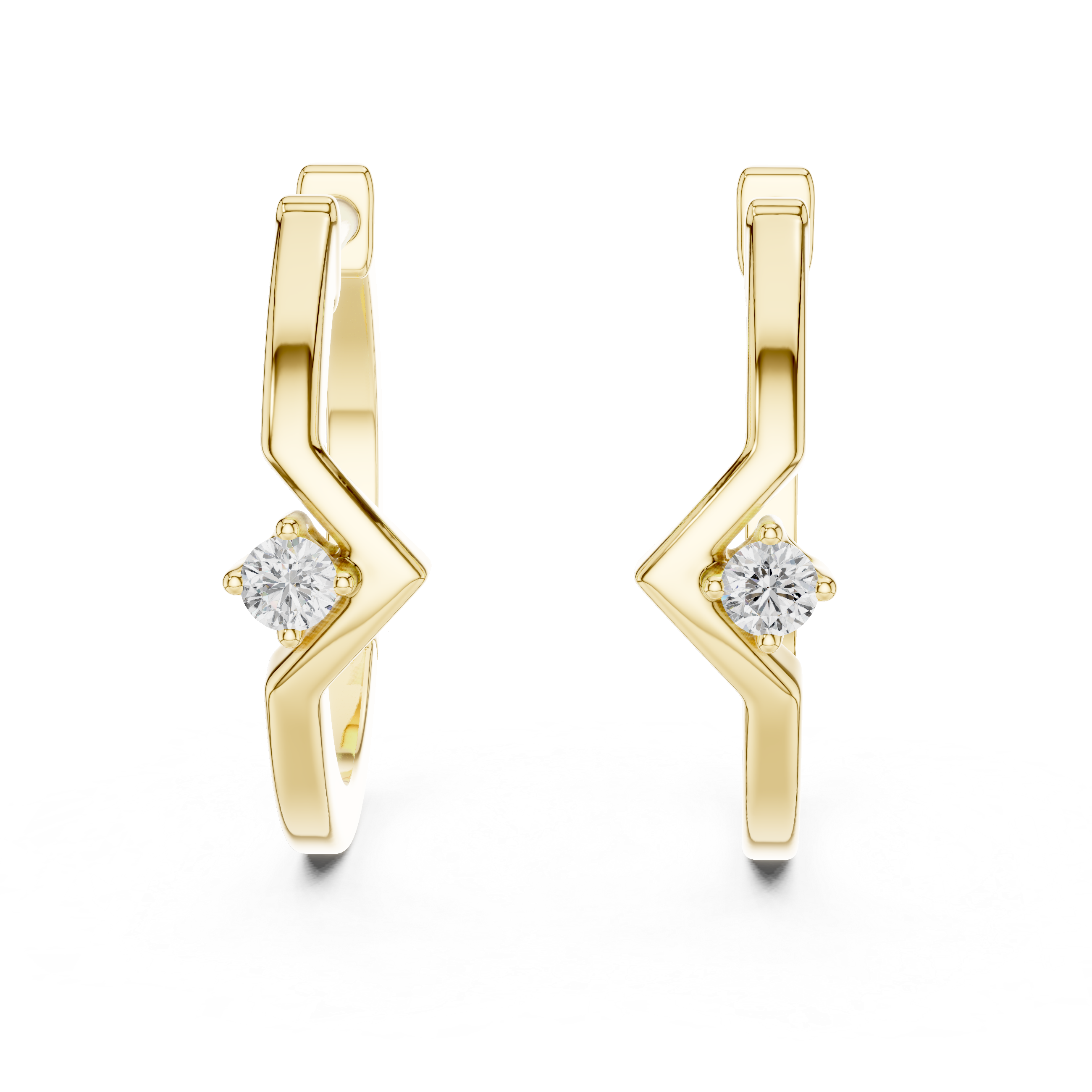 Triumphant Festive Lab Grown Diamond Earrings