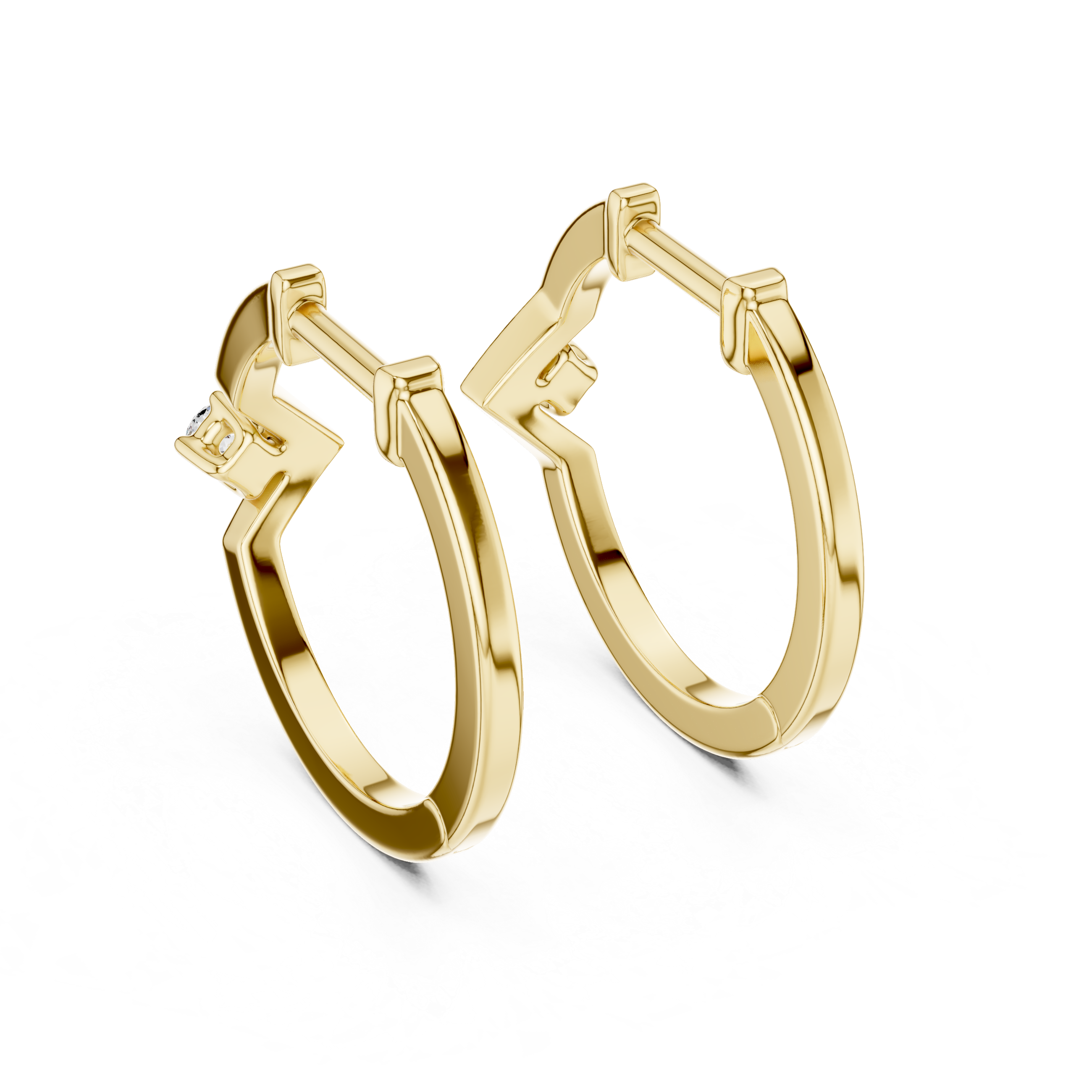 Triumphant Festive Lab Grown Diamond Earrings
