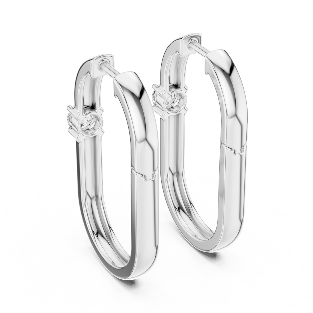 Velvet Huggie Lab Grown Diamond Earrings