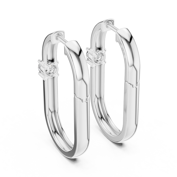 Velvet Huggie Lab Grown Diamond Earrings