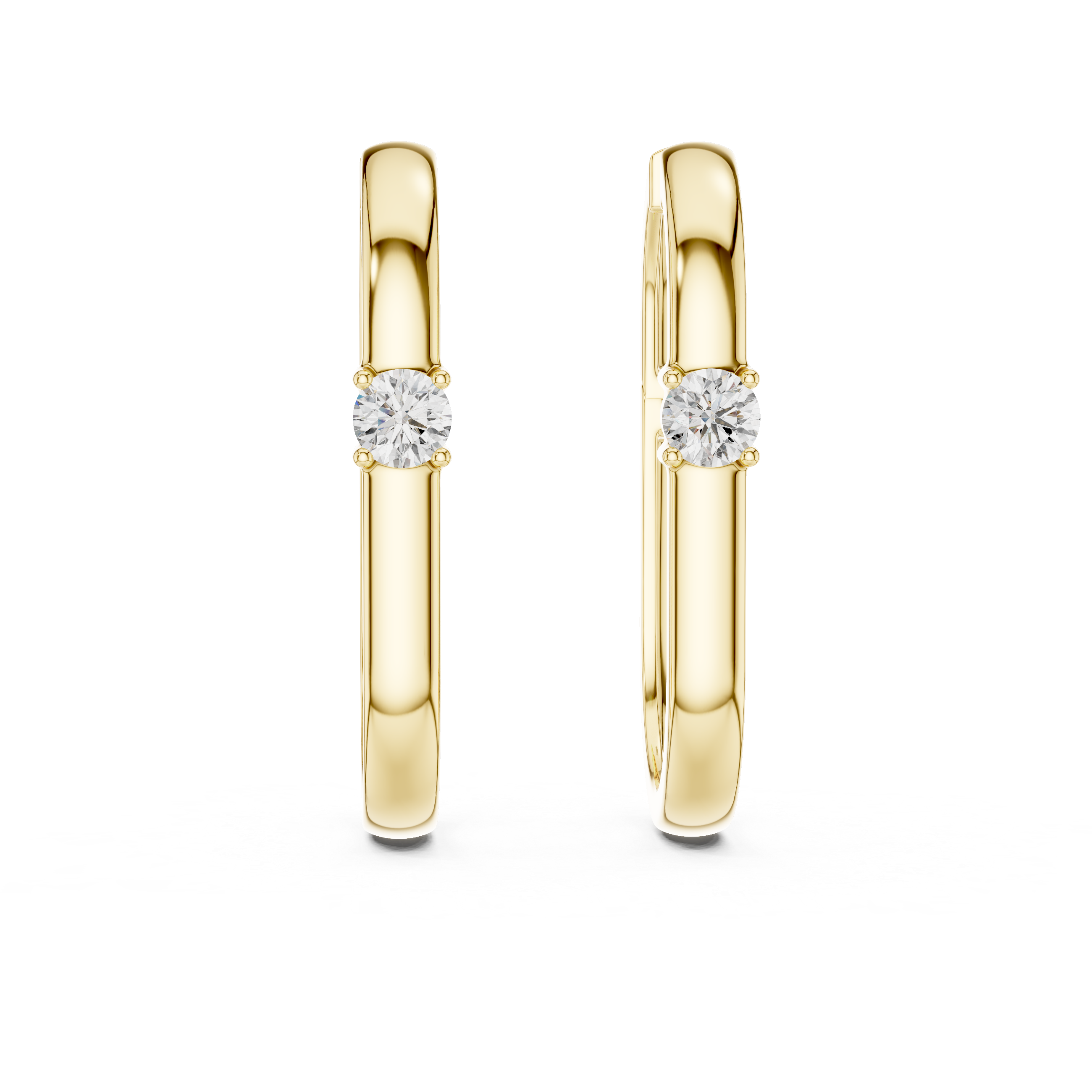 Velvet Huggie Lab Grown Diamond Earrings