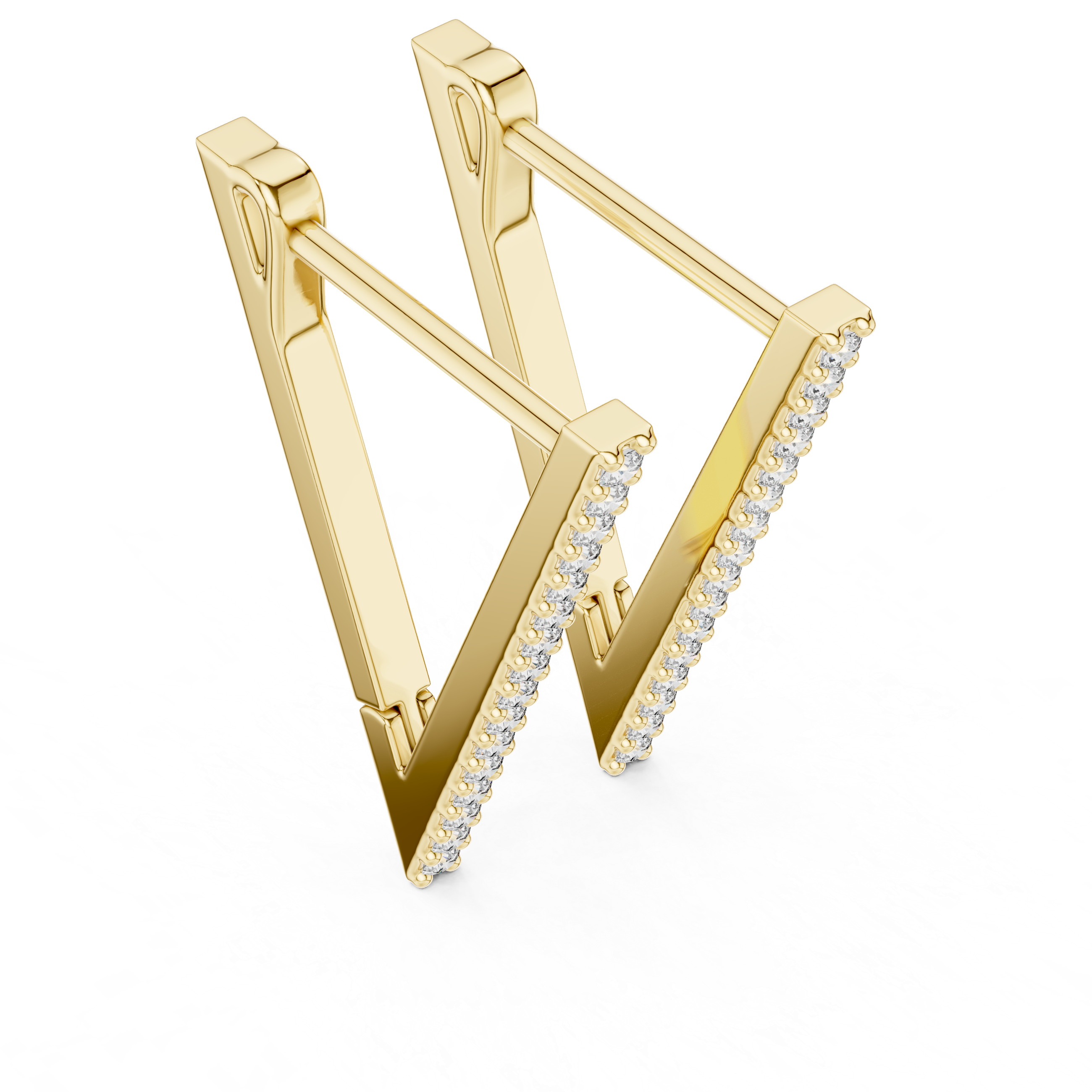 Eternal Loop Design Lab Grown Diamond Earrings