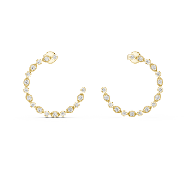 Celestial Cascade Lab Grown Diamond Earrings
