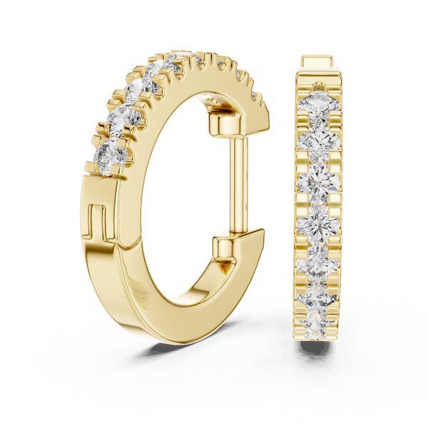 Opulent Raindrop Lab Grown Diamond Earrings