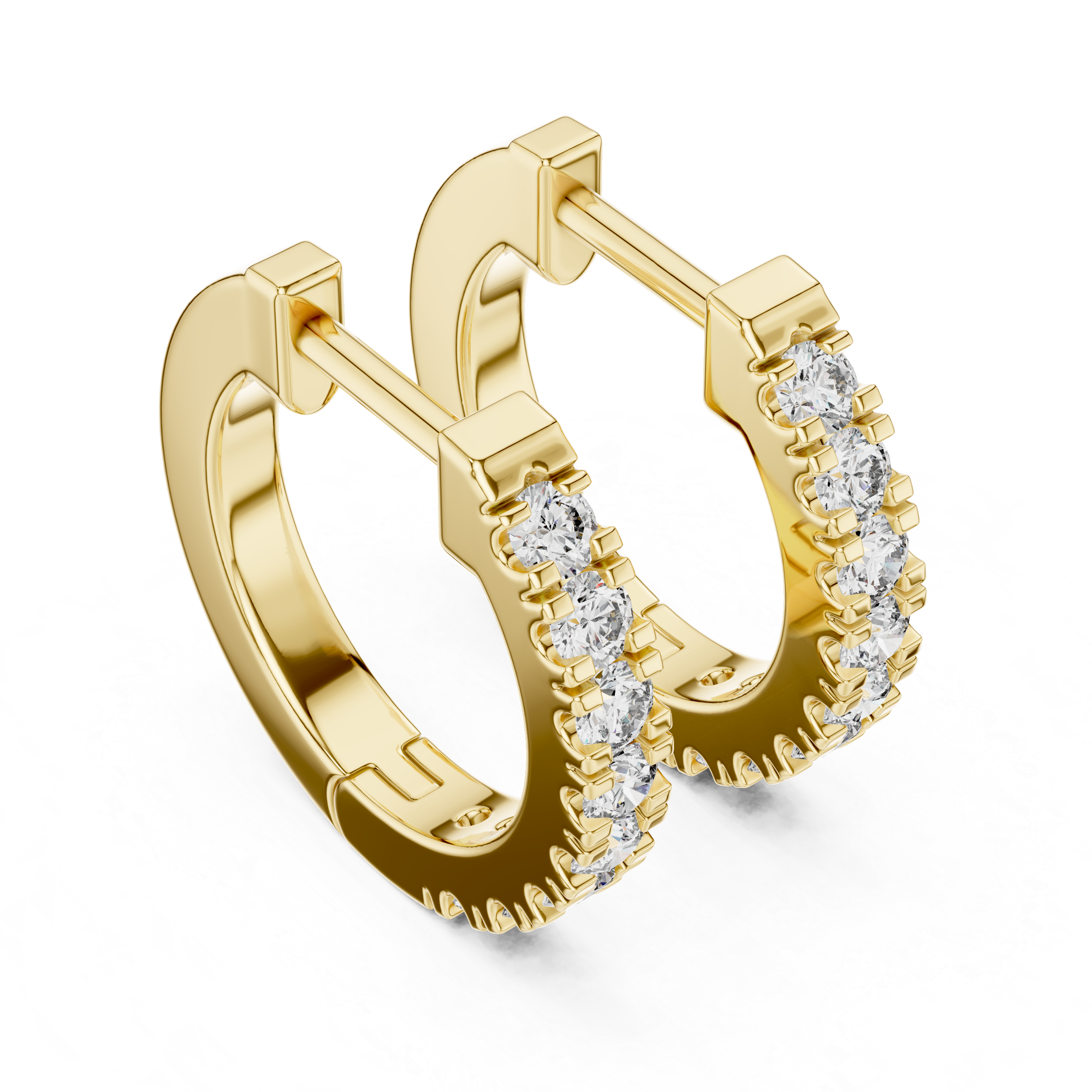 Opulent Raindrop Lab Grown Diamond Earrings