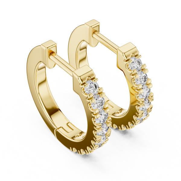 Opulent Raindrop Lab Grown Diamond Earrings
