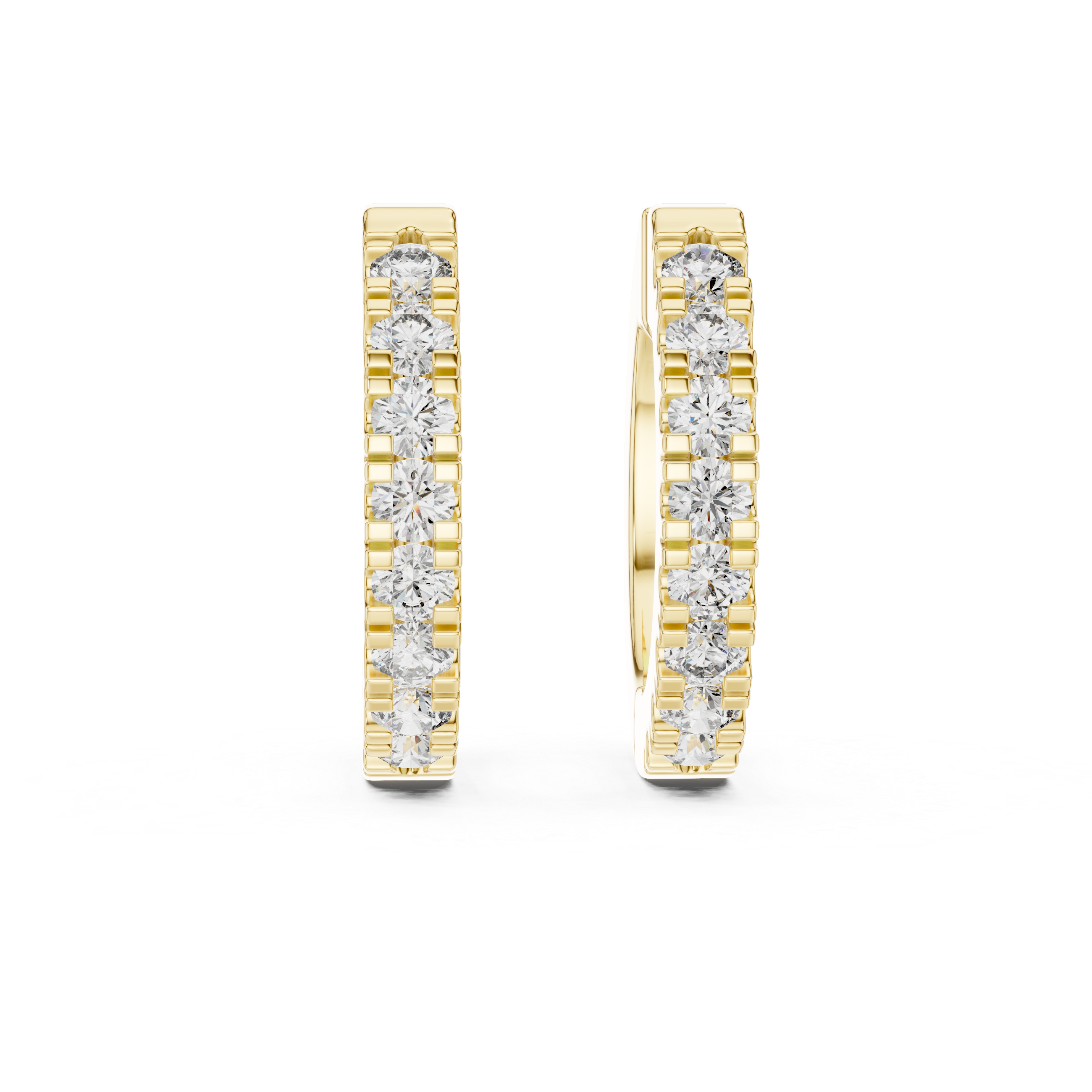 Opulent Raindrop Lab Grown Diamond Earrings