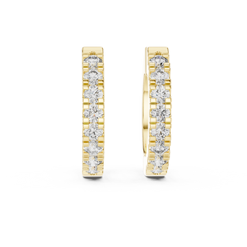 Opulent Raindrop Lab Grown Diamond Earrings