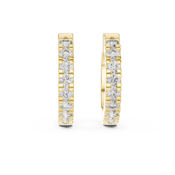 Opulent Raindrop Lab Grown Diamond Earrings