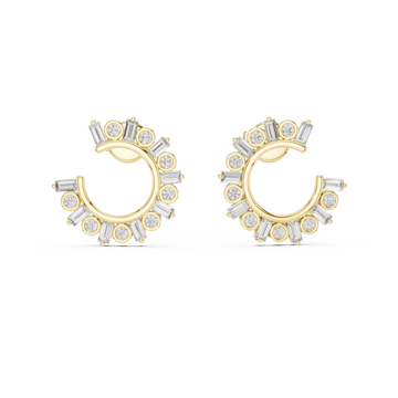 Cascade Drop Style Lab Grown Diamond Earrings