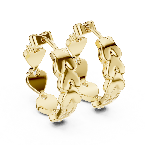 Dimensional Halo Lab Grown Diamond Earrings