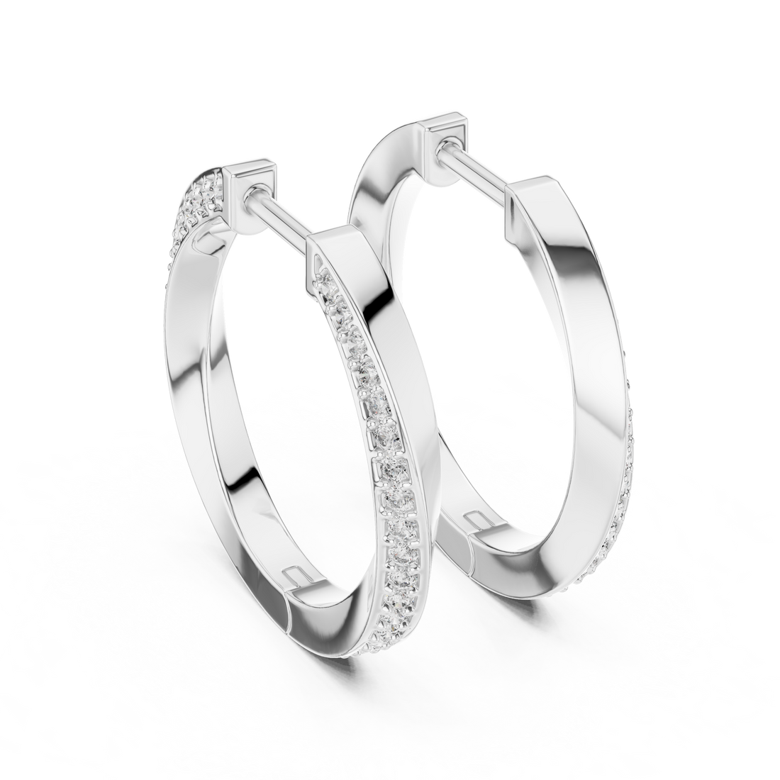 Layered Jacket Lab Grown Diamond Earrings