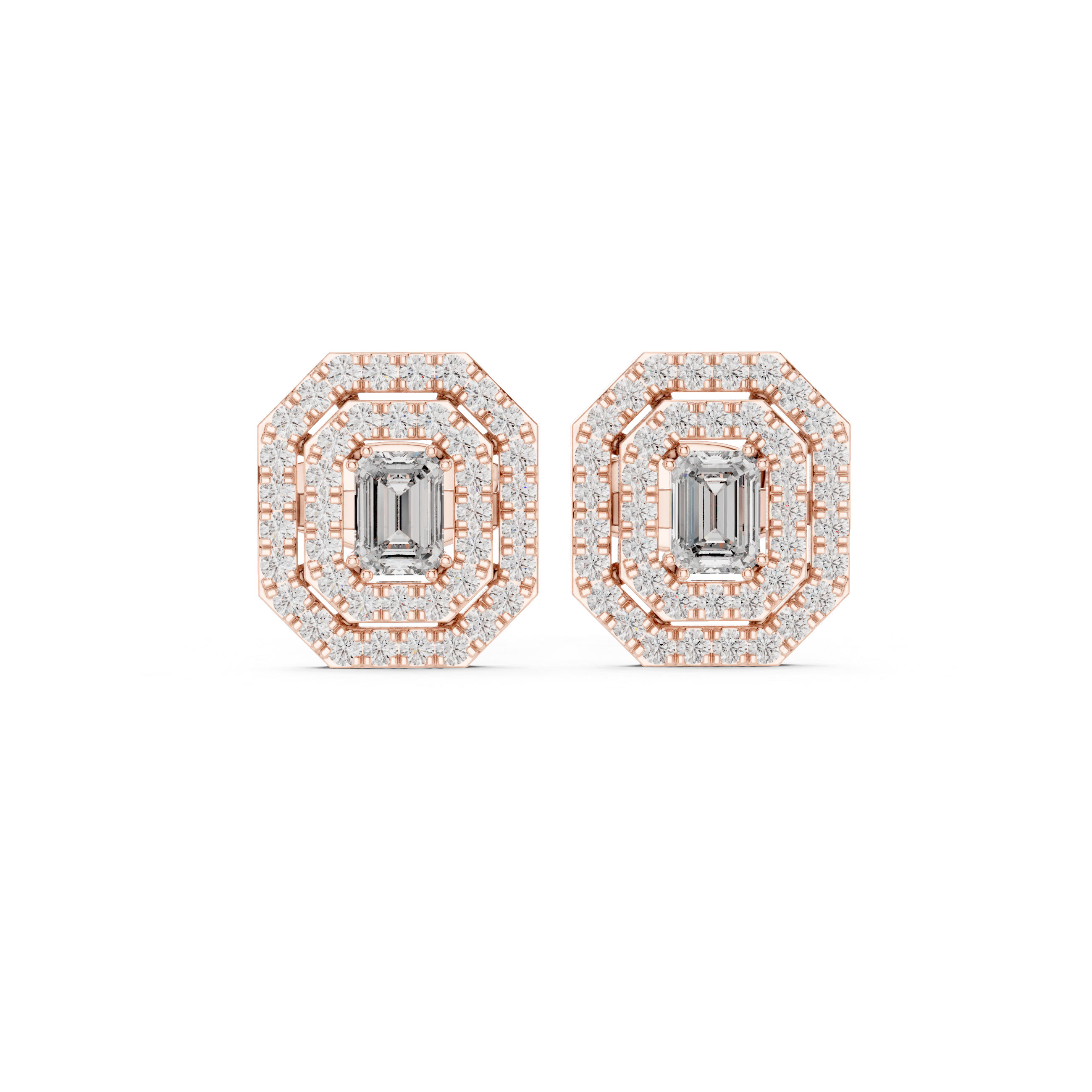 Classic Drop lab grown diamond earring