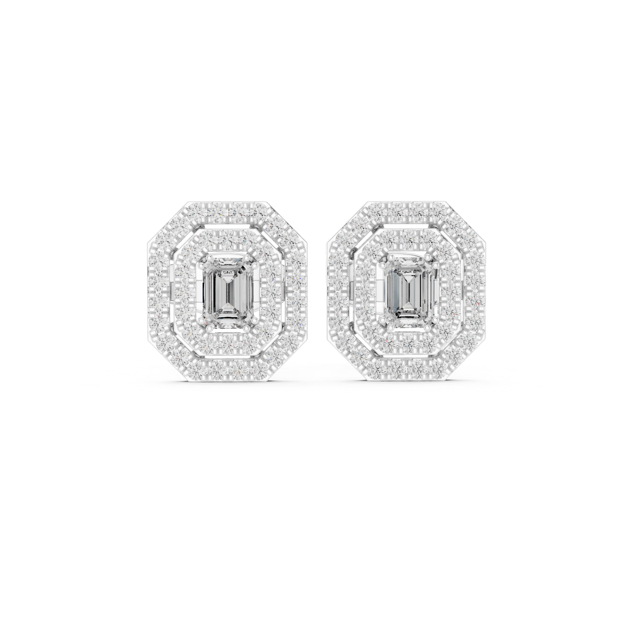 Classic Drop lab grown diamond earring