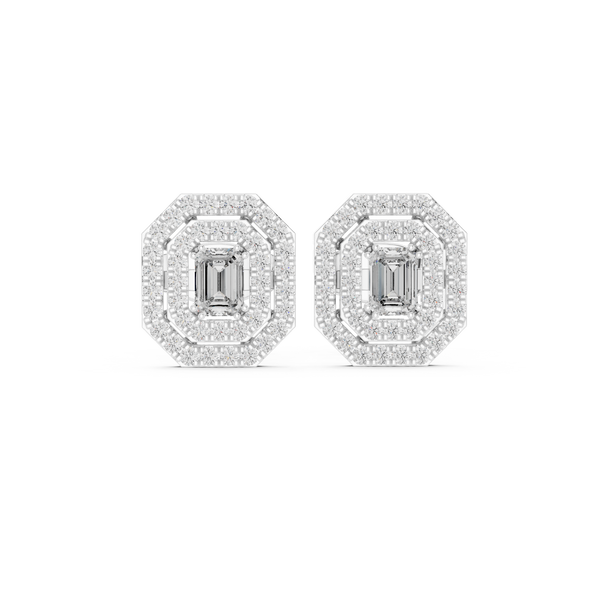 Classic Drop lab grown diamond earring