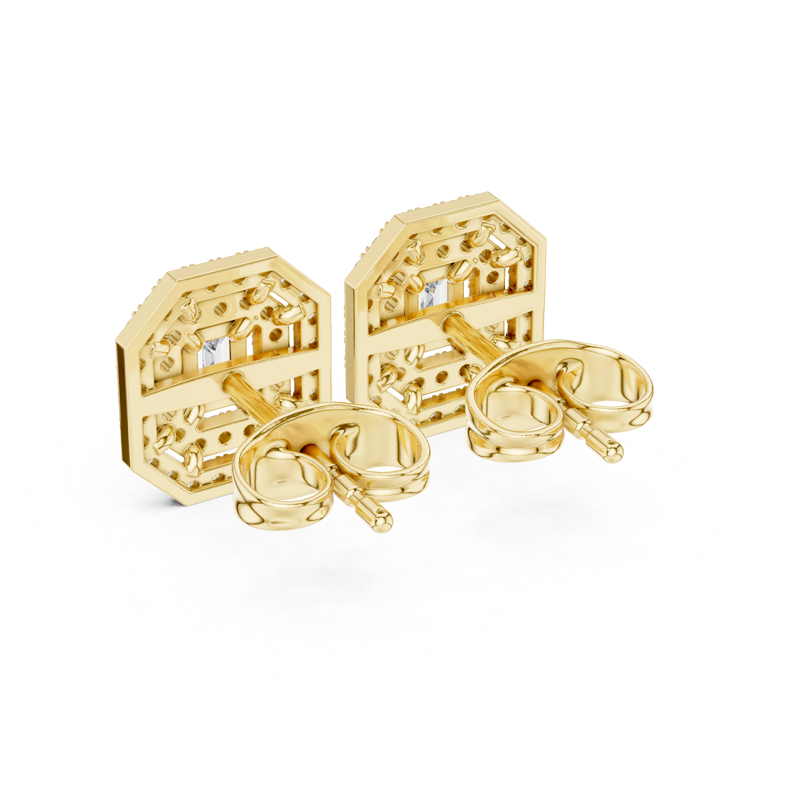 Classic Drop lab grown diamond earring