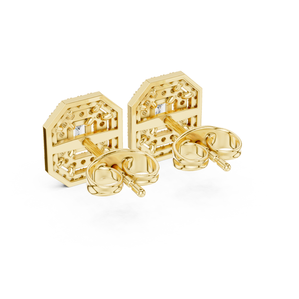 Classic Drop lab grown diamond earring