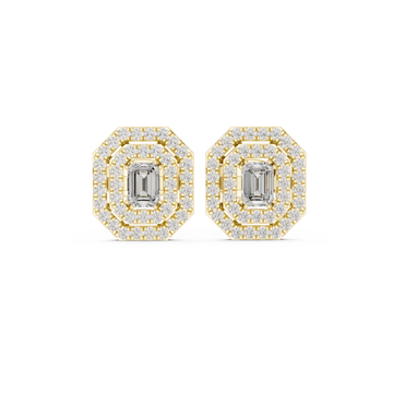 Classic Drop lab grown diamond earring
