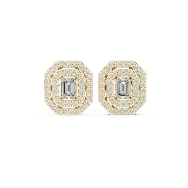 Classic Drop lab grown diamond earring