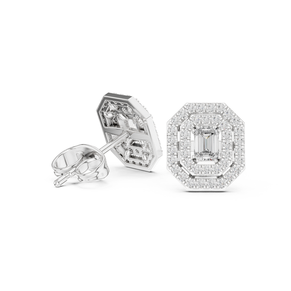 Classic Drop lab grown diamond earring