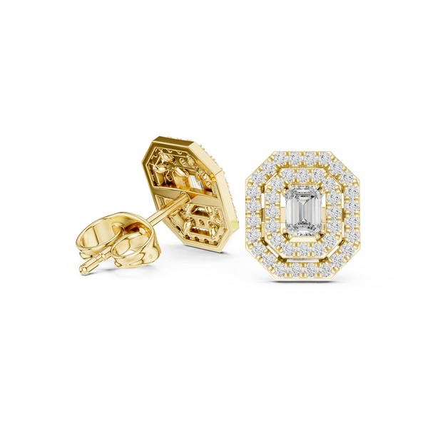 Classic Drop lab grown diamond earring