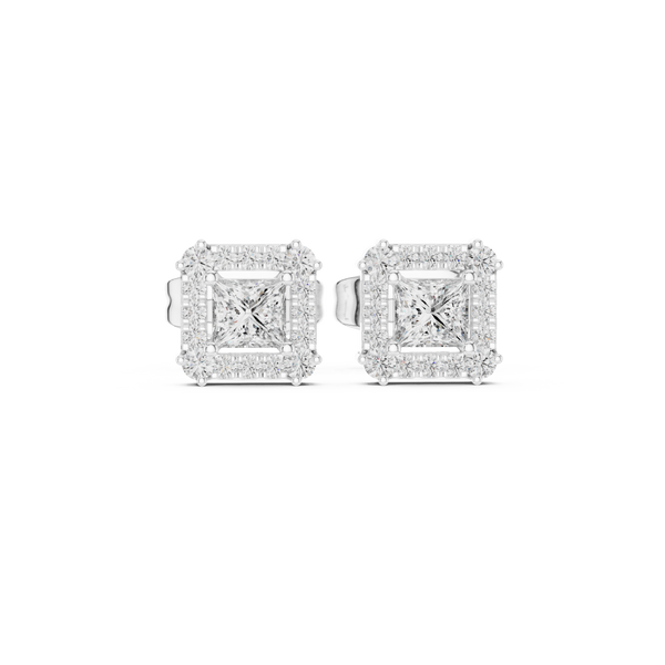 Crystal Wave lab grown diamond earring