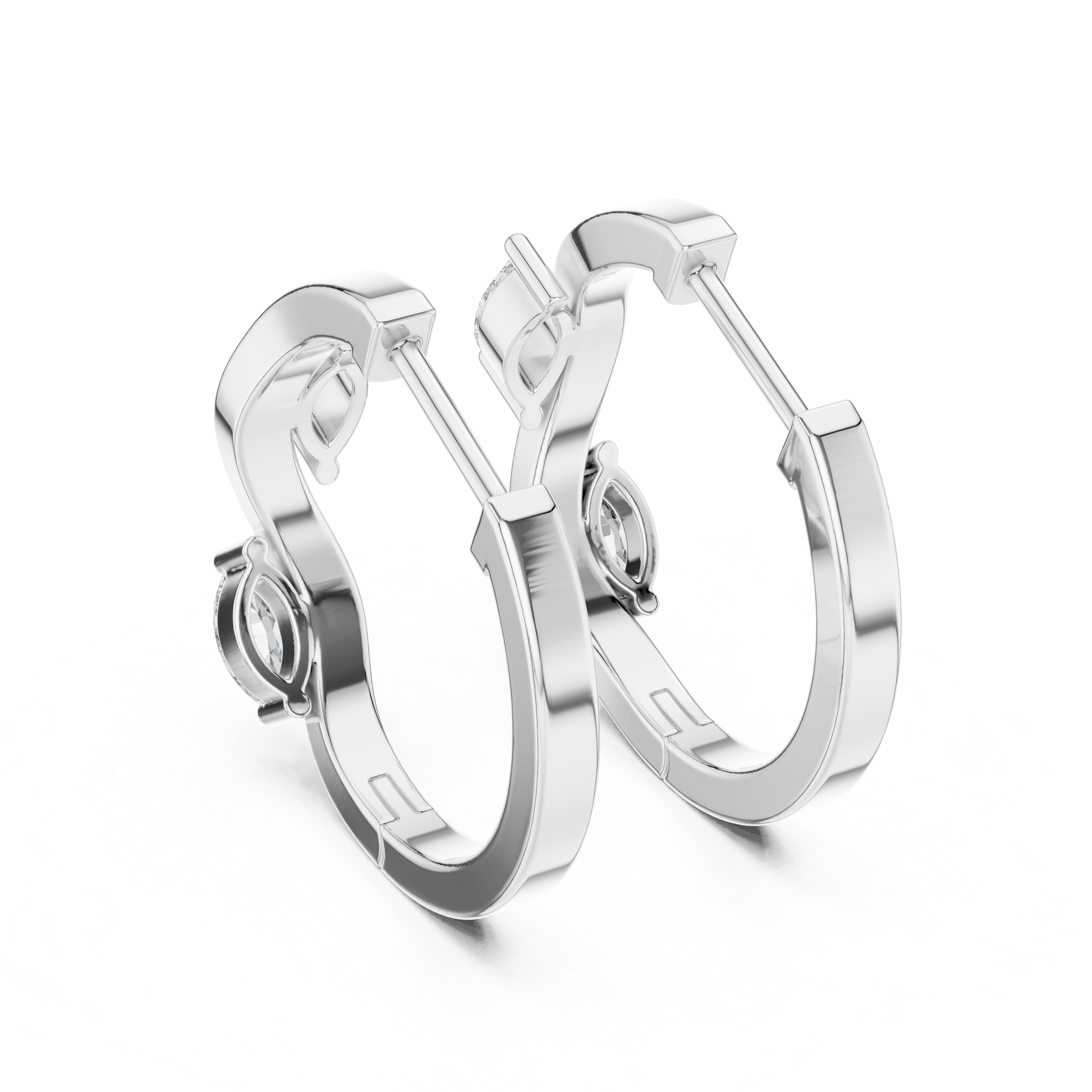 Ethereal Glow Lab Grown Diamond Earrings
