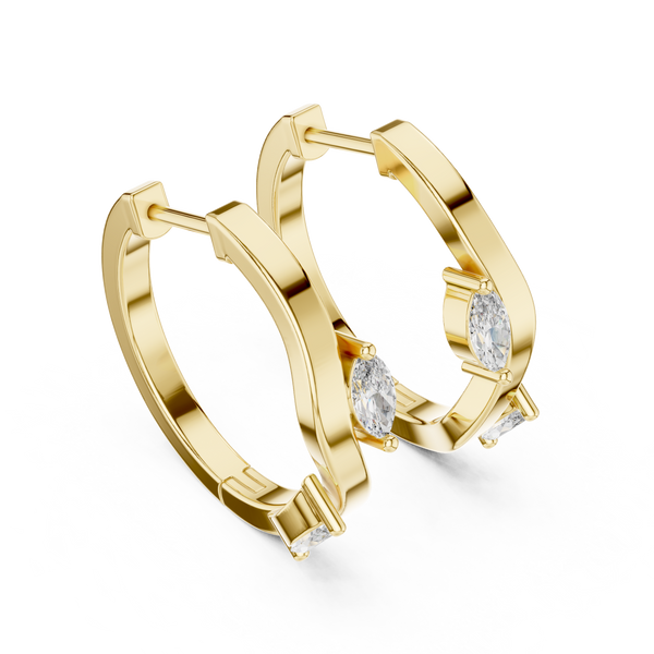 Ethereal Glow Lab Grown Diamond Earrings