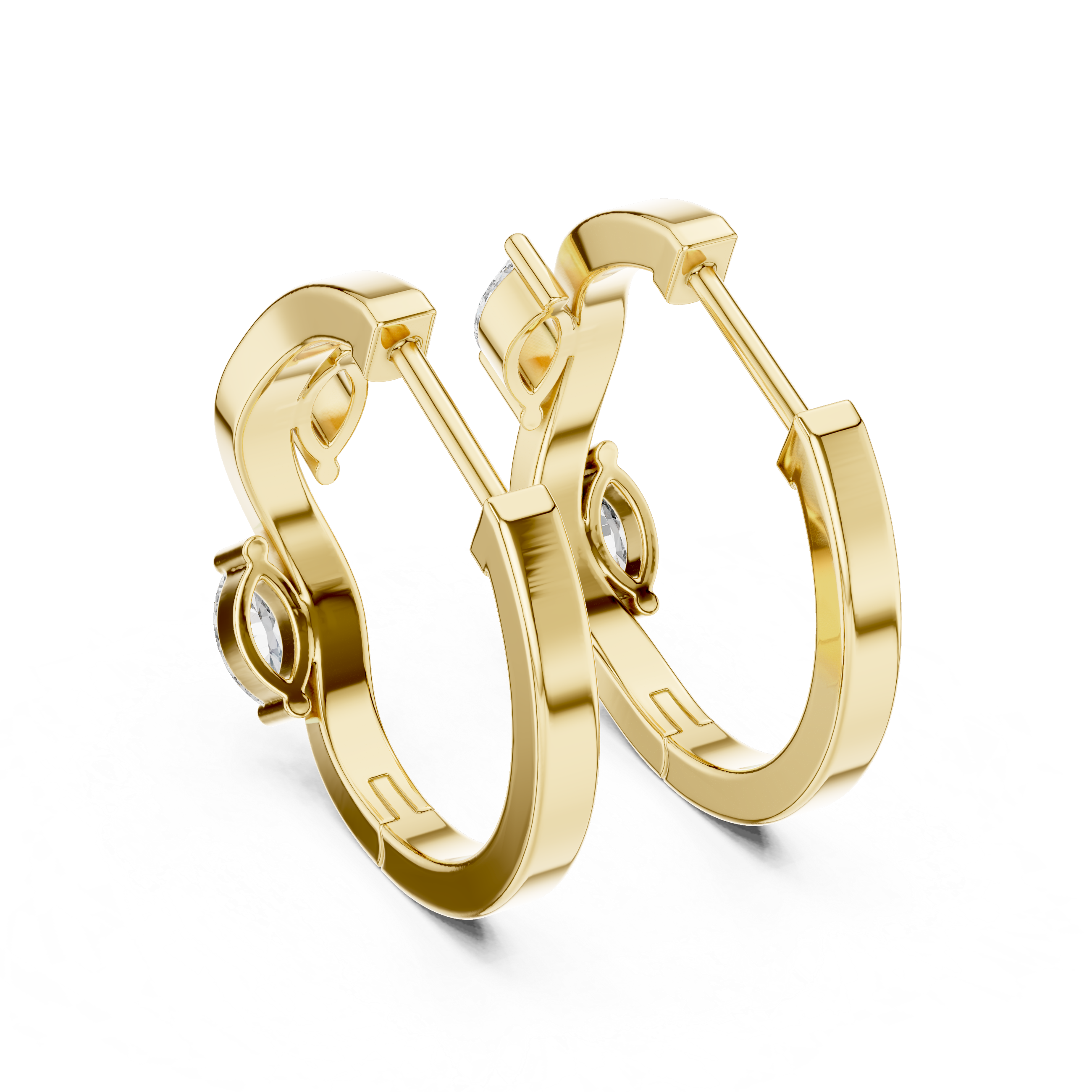 Ethereal Glow Lab Grown Diamond Earrings