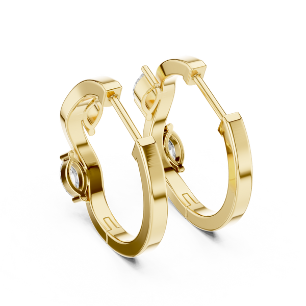 Ethereal Glow Lab Grown Diamond Earrings