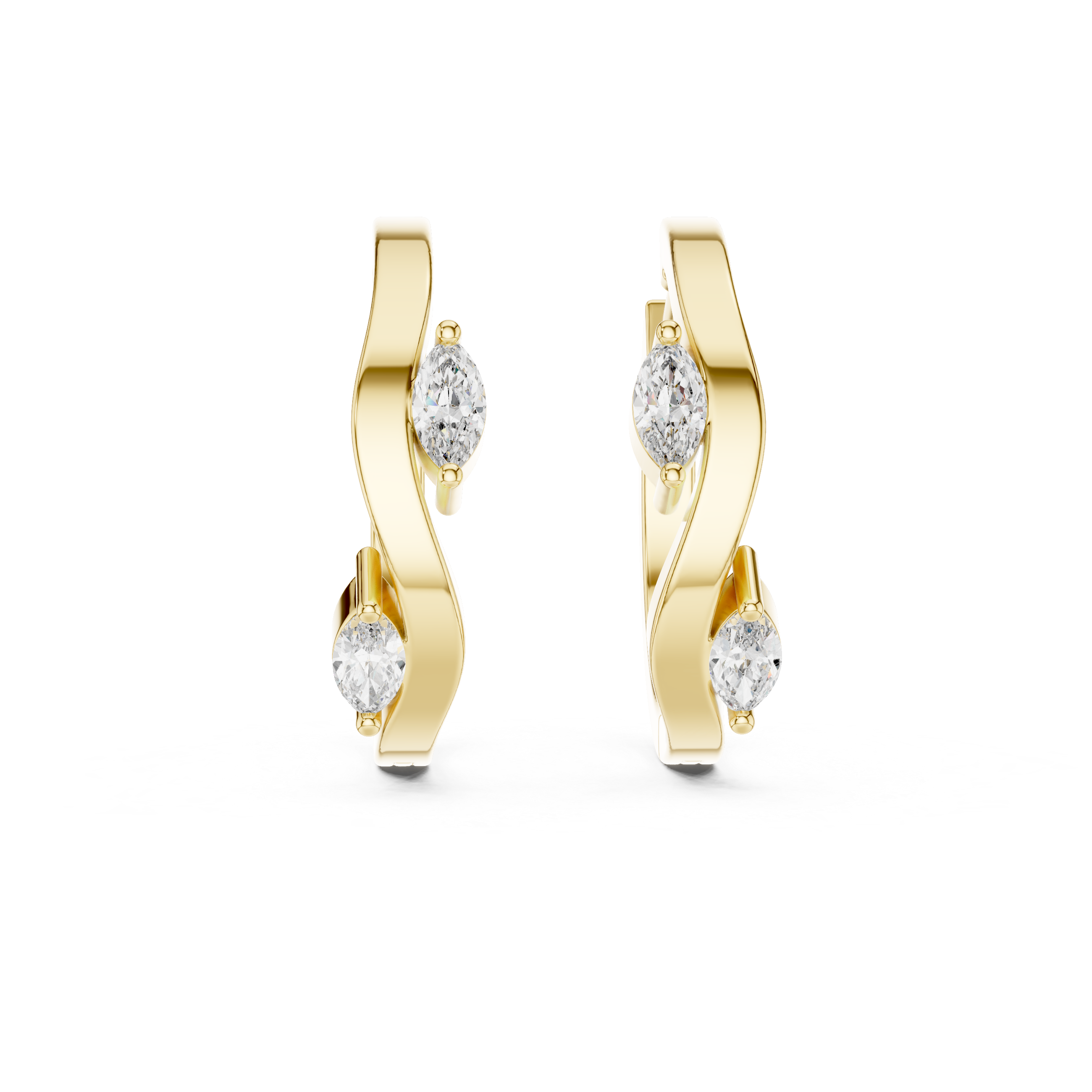 Ethereal Glow Lab Grown Diamond Earrings