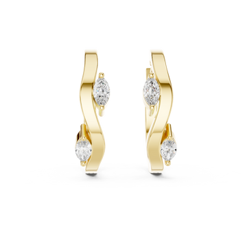 Ethereal Glow Lab Grown Diamond Earrings