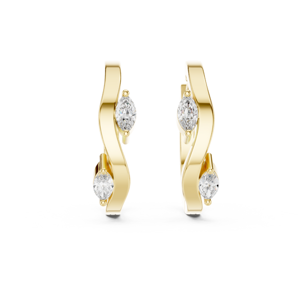 Ethereal Glow Lab Grown Diamond Earrings