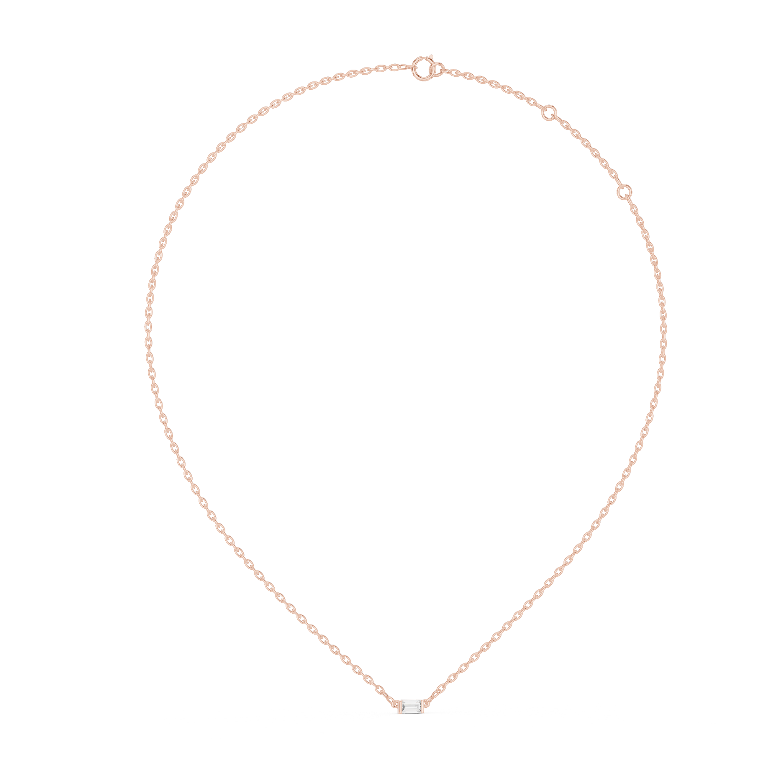 Dainty Petite Cluster Lab Grown Diamond Pendant